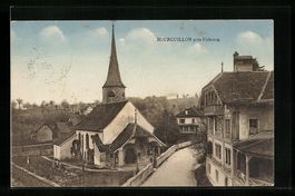 Bourguillon près Fribourg, Ortspartie m