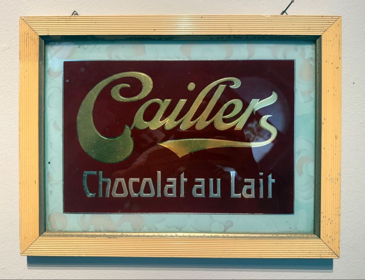 Cailler Ecriteaux: Cailler Schokolade Hinterlas original ab 1.- – D'occasion à Nidau par Nintschgu