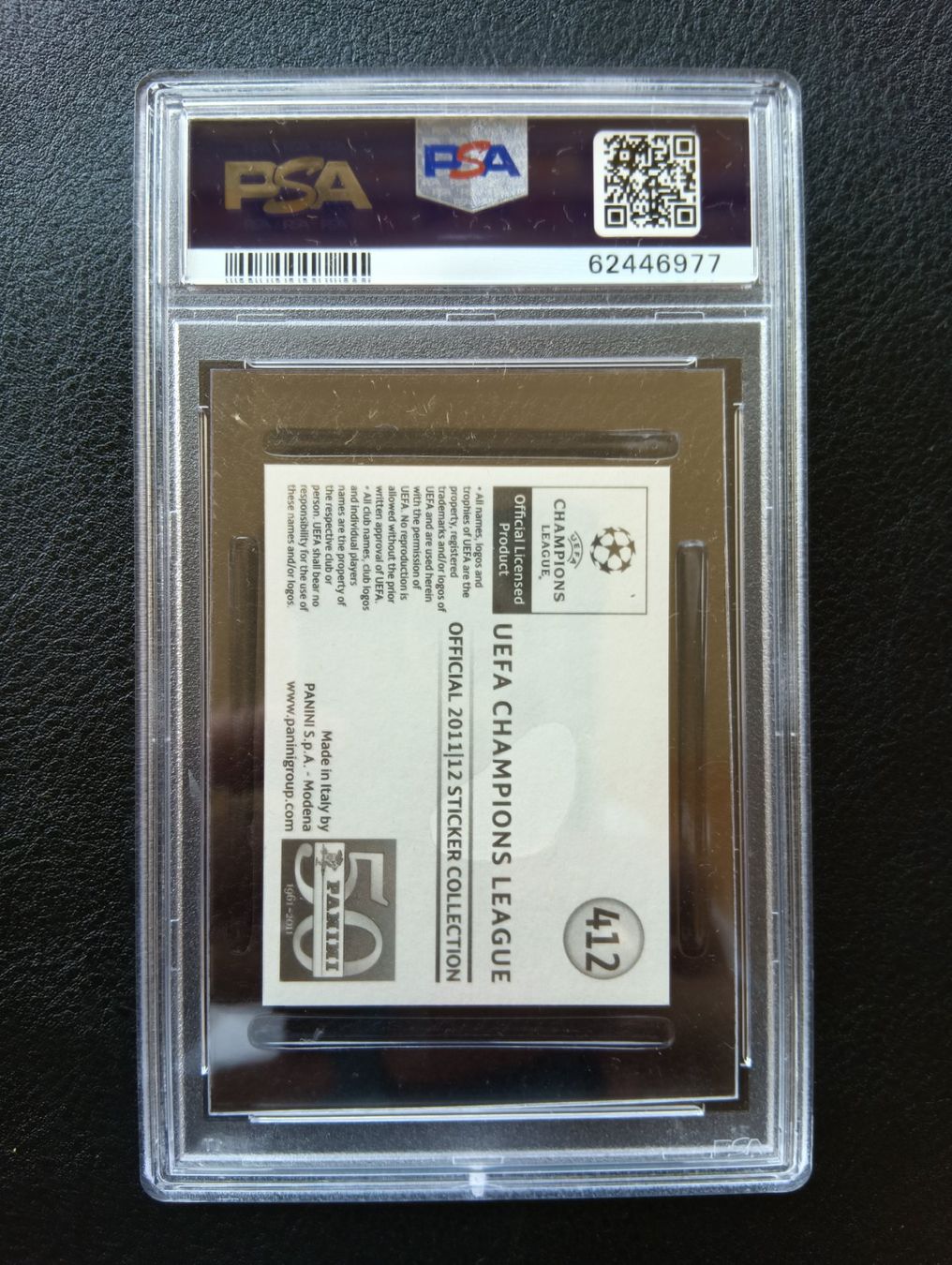 Panini Sammelbilder & Trading cards: 2011 Panini Robert Lewandowski PSA 9 #412 – Gebraucht aus Steinen von antikesundseltenes 1