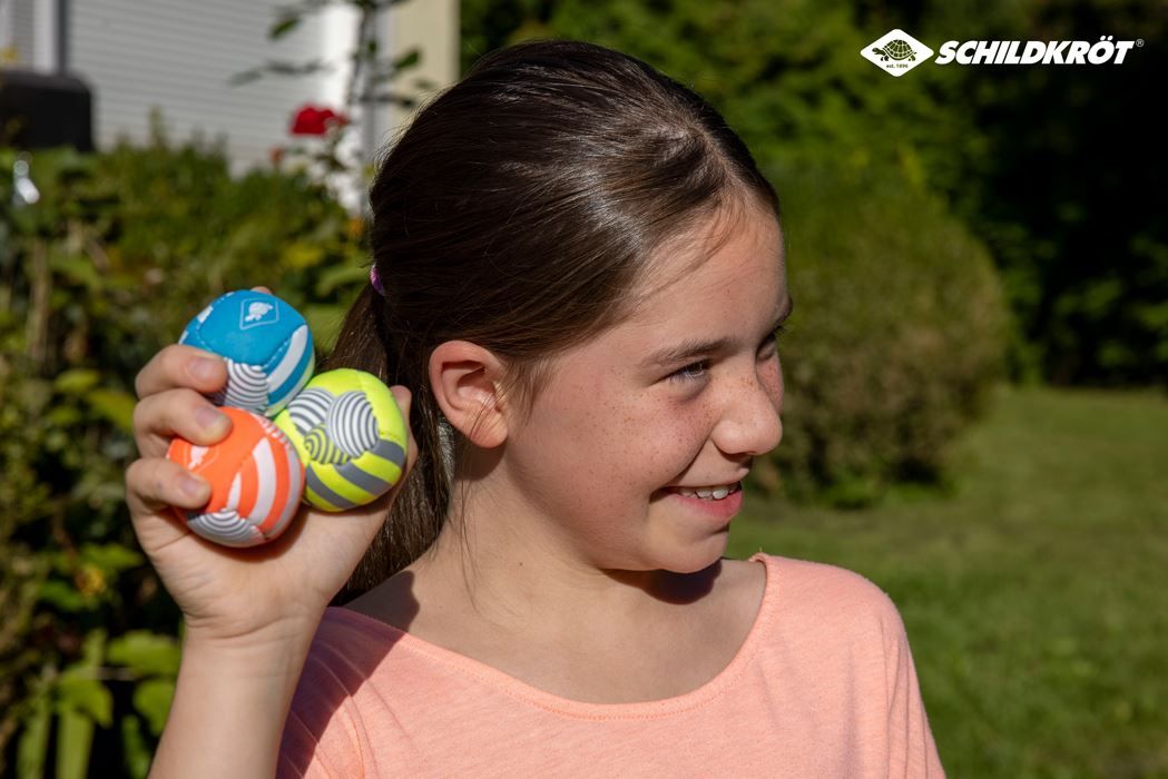 Bälle: Mini-Fun-Bälle, 3er Set, je 50 mm, 40 gr – Neu und originalverpackt aus St. Gallen von cointec 2