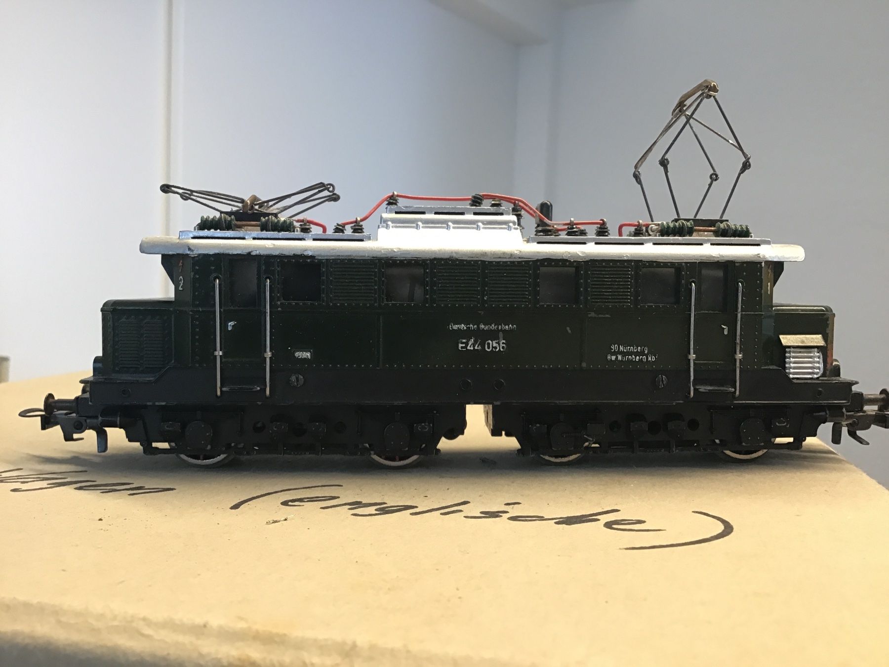 Fleischmann Modellini di ferrovie: FLEISCHMANNH0 E-Lok E44 056, Vintage Rarität, – Usato da Männedorf venduto da Modelle-aller-Art 2