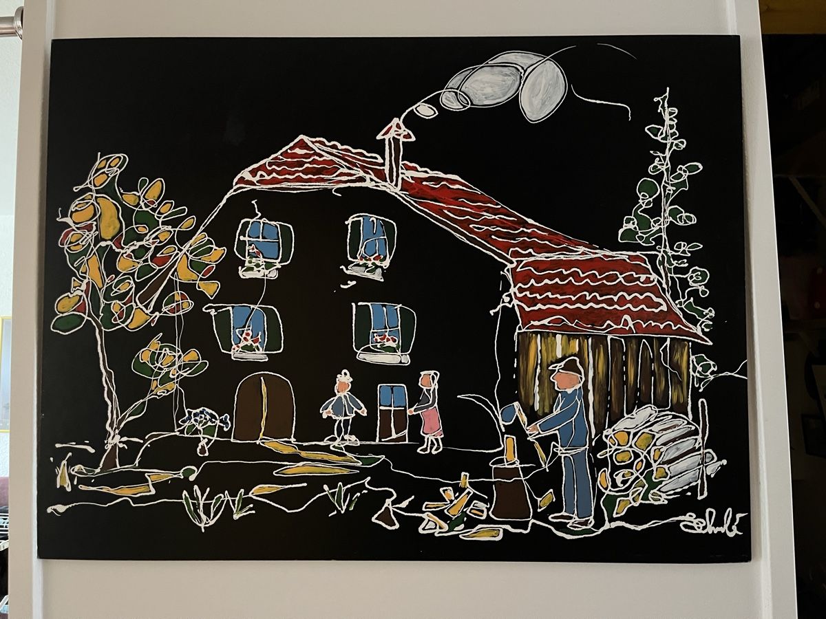 Gemälde: Tableau Gilbert Schulé – Gebraucht aus St. Prex von Nikolletta