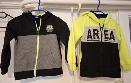 2 Kapuzenjacken Dopodopo Jungen, Grösse 116