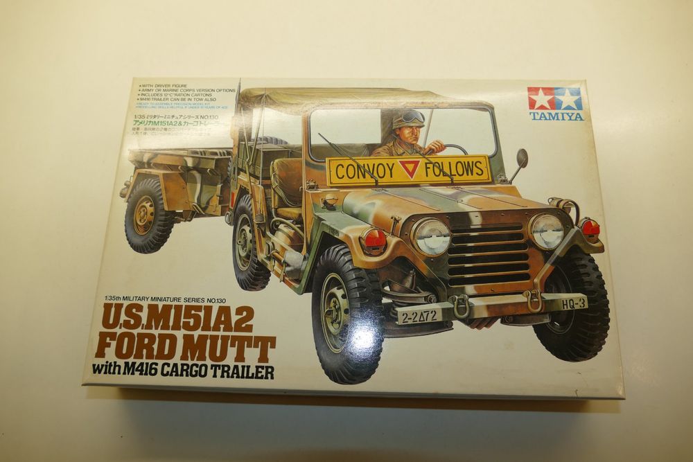 Maquette Tamiya M151 Ford Jeep Mutt 1/35