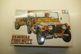 Tamiya 1:35: U.S.M151A2 Ford Mutt with Cargo Trailer