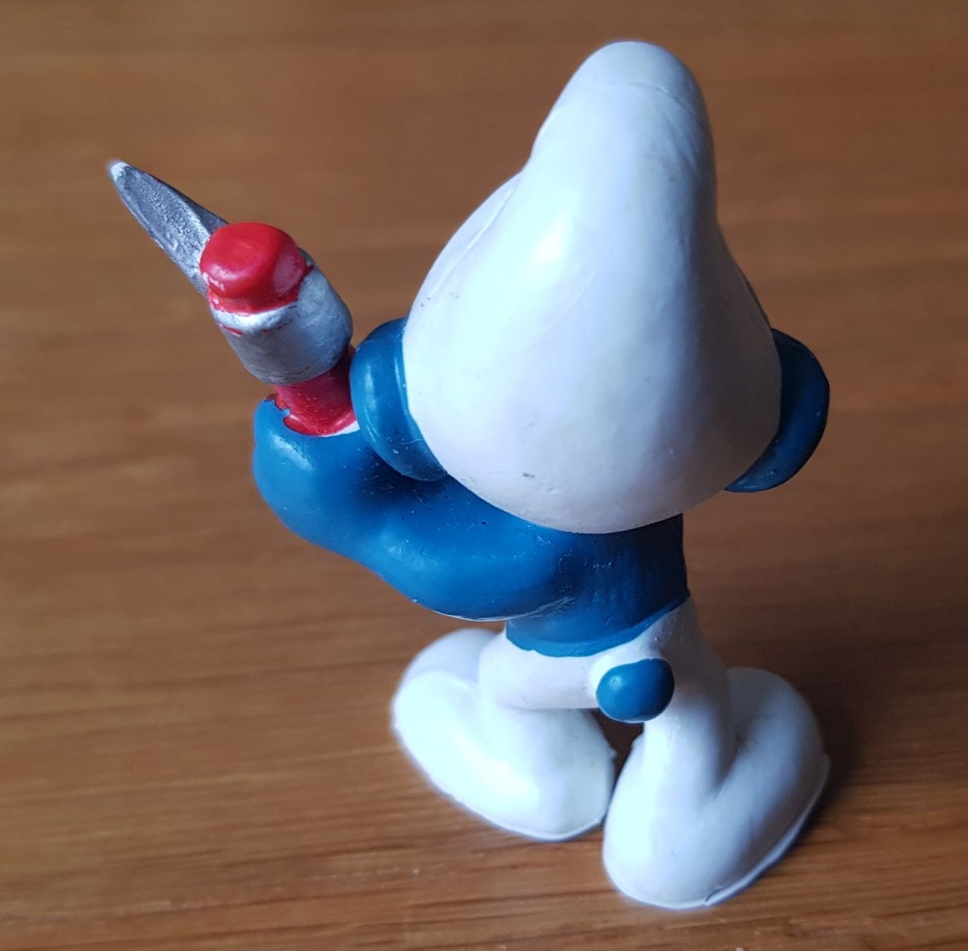 Bullyland Giocattoli: Bully-Spielfigur: Schlumpf mit Axt – Usato da Schaffhausen venduto da asyouwestley 1