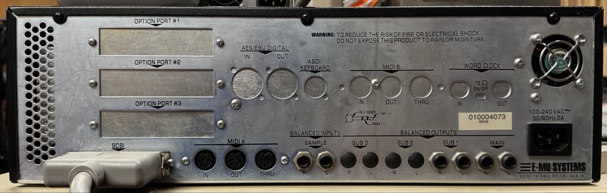 E-Mu Instruments de musique: EMU Sampler E5000 Ultra – D'occasion à Gunzwil par Markus2371 4