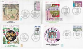 4 FDC Frankreich 1973/74
