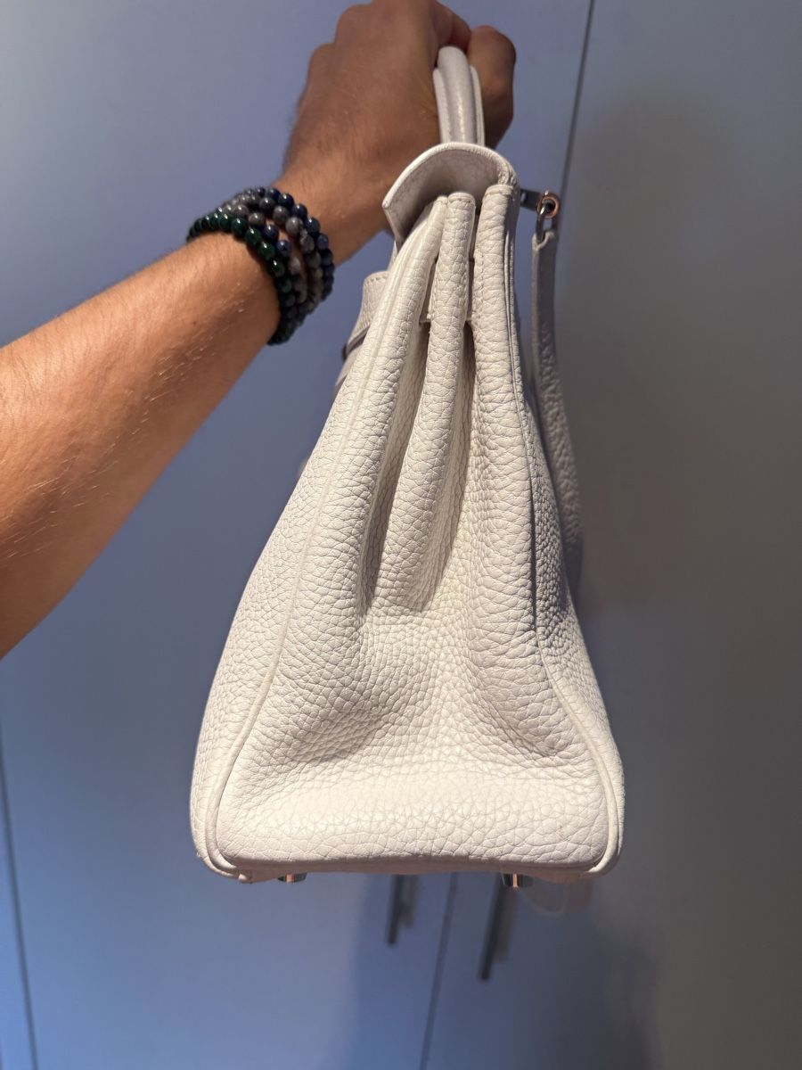 Hermès Sacs femmes: Hermès Kelly 32 Togo White 2006 – D'occasion à Genève par SG_73 4
