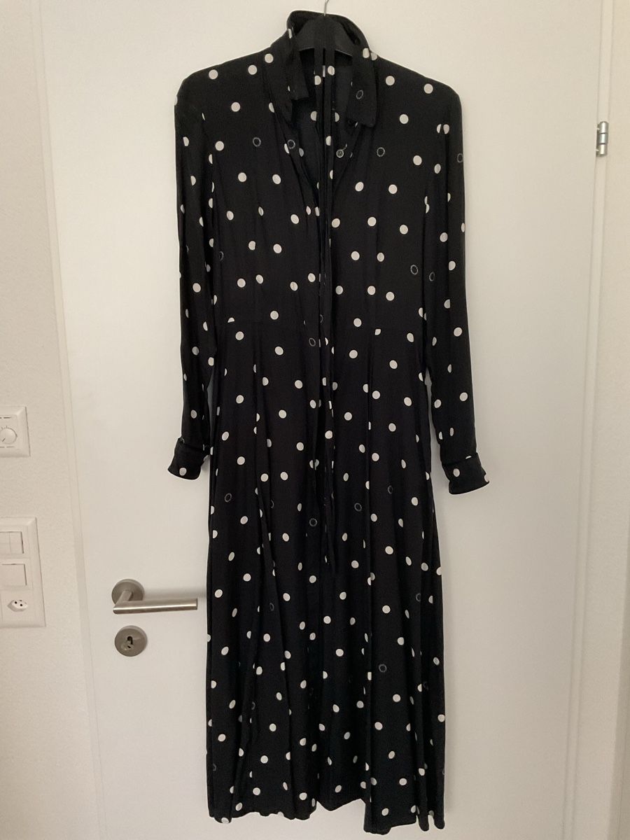 Hugo Boss Vestiti: Hemdblusenkleid mit Gürtel, Dots – Usato da Uitikon Waldegg venduto da sarab6928