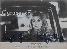 Katja Rupé (1949) Schauspieler - sign. Foto