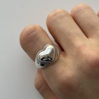 Silber 925 Herz Ring