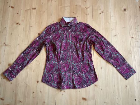 Stylisches Vintage GANT Langarm Hemd / Bluse Gr. 40