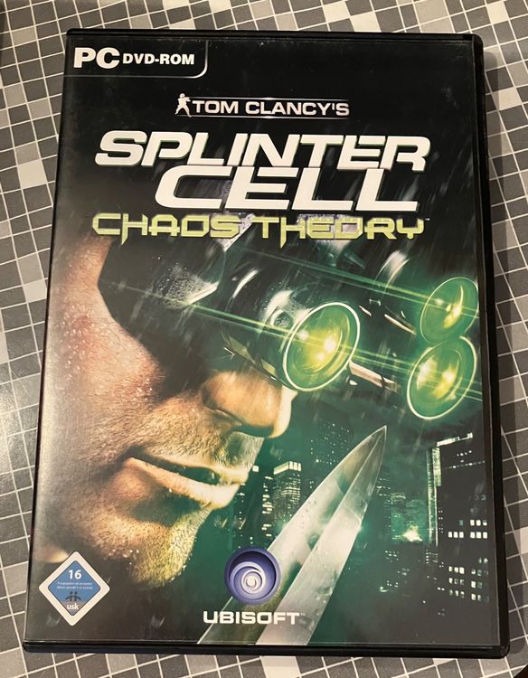 Splinter Cell: Chaos Theory - PC (2005, deutsch) (Gebraucht) in Winkel ...