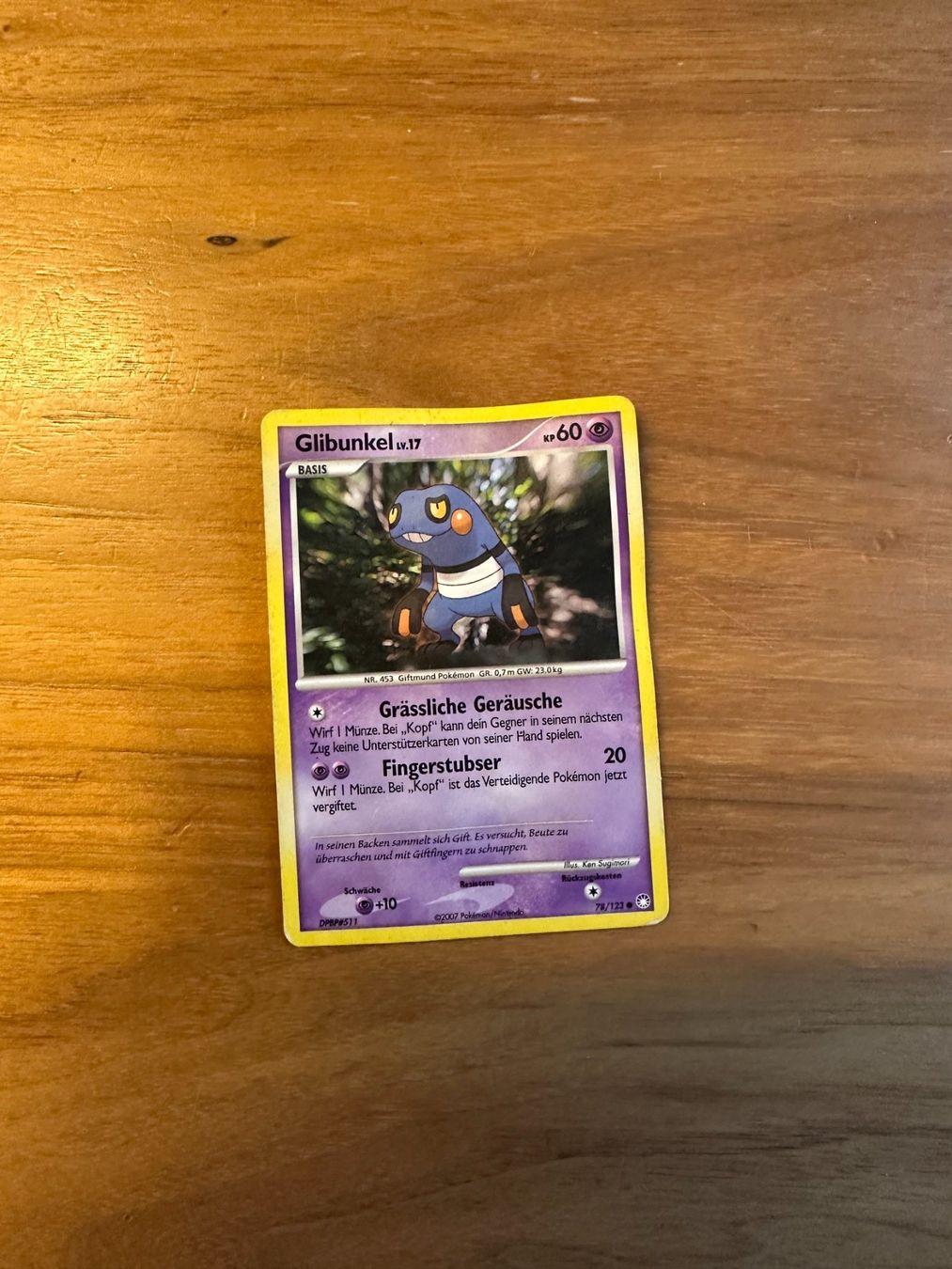 Pokémon Carte collezionabili: Pokemon Glibunkel – Usato da Schneisingen venduto da Tomthedragon