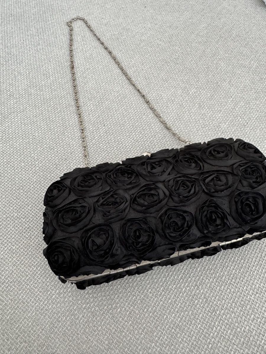 Borse da donna: Pochette de soirée noire – Usato da Granges VS venduto da rvn 1