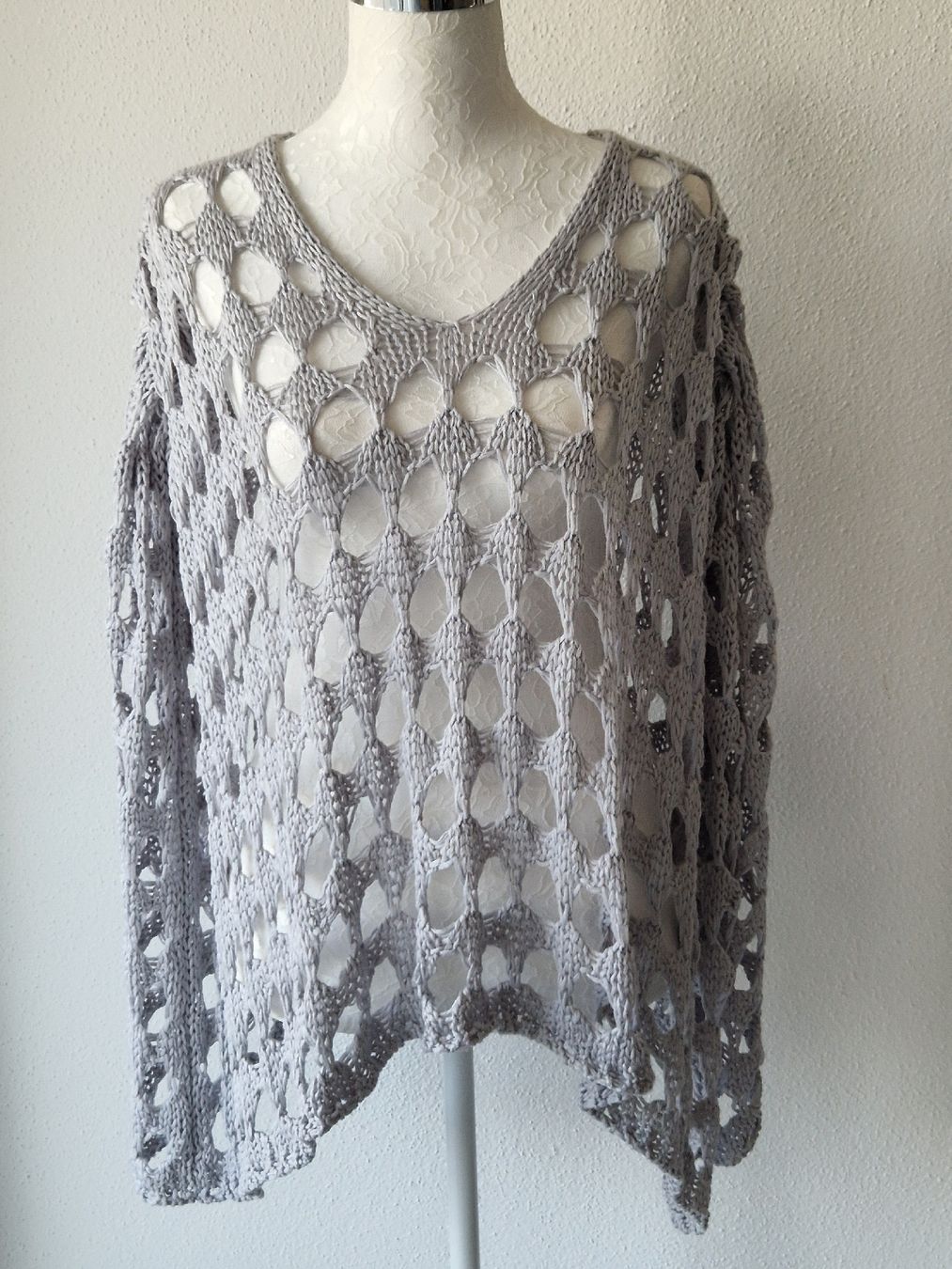 Pullover & Sweatshirts: PULL AJOURÉ – Neu (gemäss Beschreibung) aus Camorino von JPHANDMADE1 2