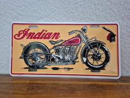 Blechschild Indian Motorcycles Schild Blech Reklame Retro