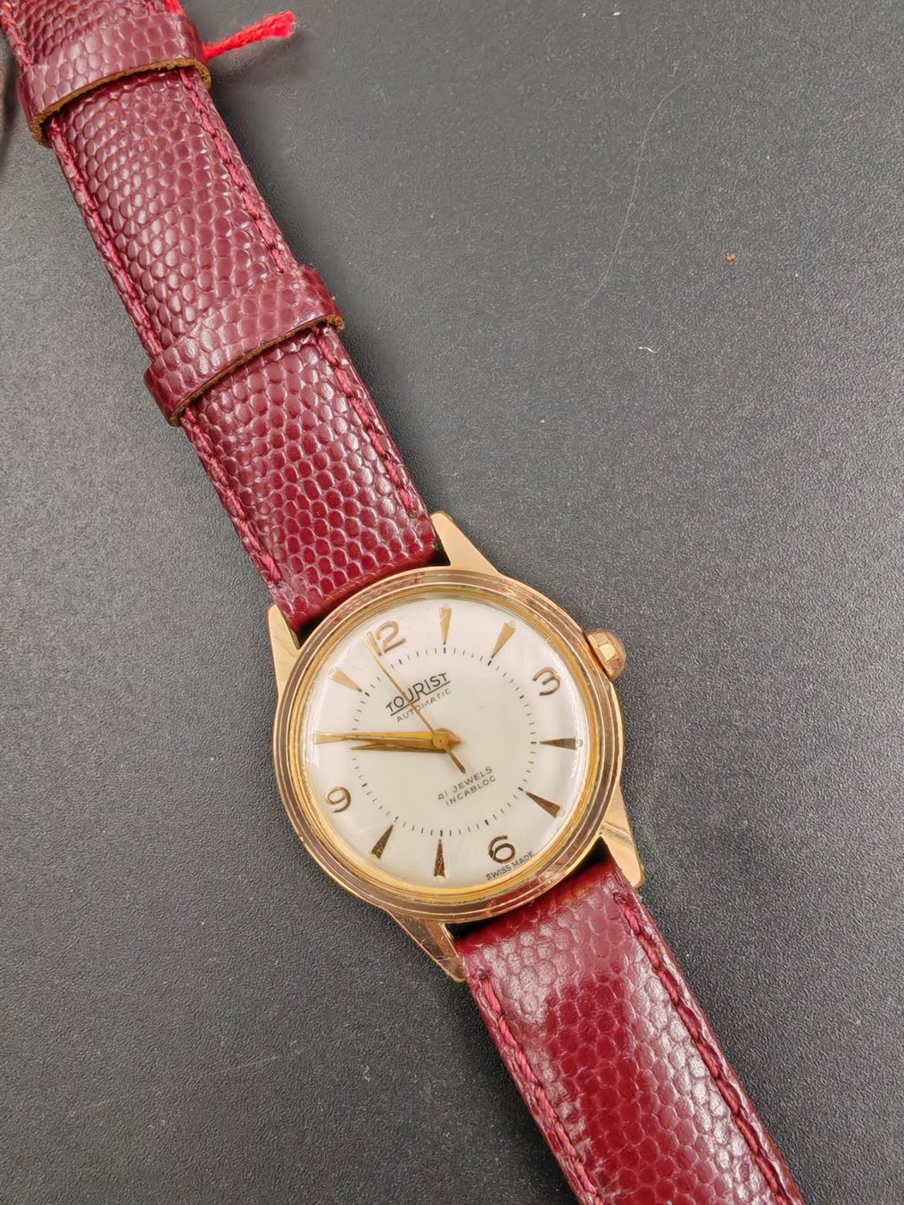 Orologi: Tourist Automatic Gold Plated – Usato da Otelfingen venduto da Yossi-68 7