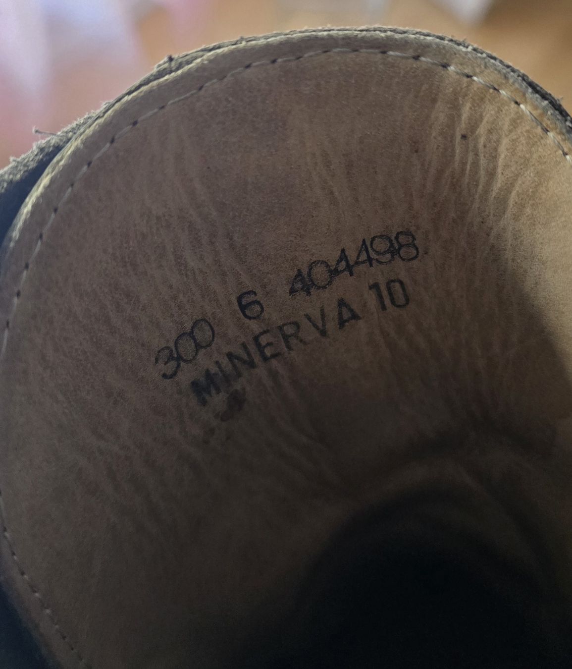 Minerva Herrenschuhe: Kampfstiefel Minerva 10 Grösse 45/46 – Gebraucht aus Kirchberg BE von HotWheelsSammler 3