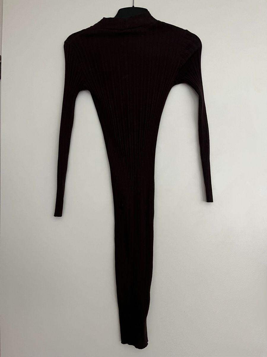 Zara Vestiti: Braunes enges Kleid – Nuovo (secondo la descrizione) da Binningen venduto da se_ahj8 1