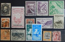 Alle Welt Lot mit alten Werten VIII