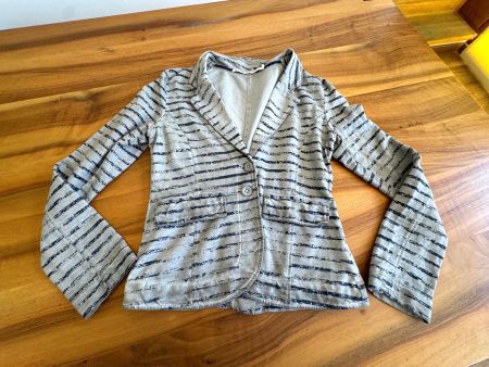 Jersey Blazer NILE ATELIER gestreift Damen Grösse S wie NEU