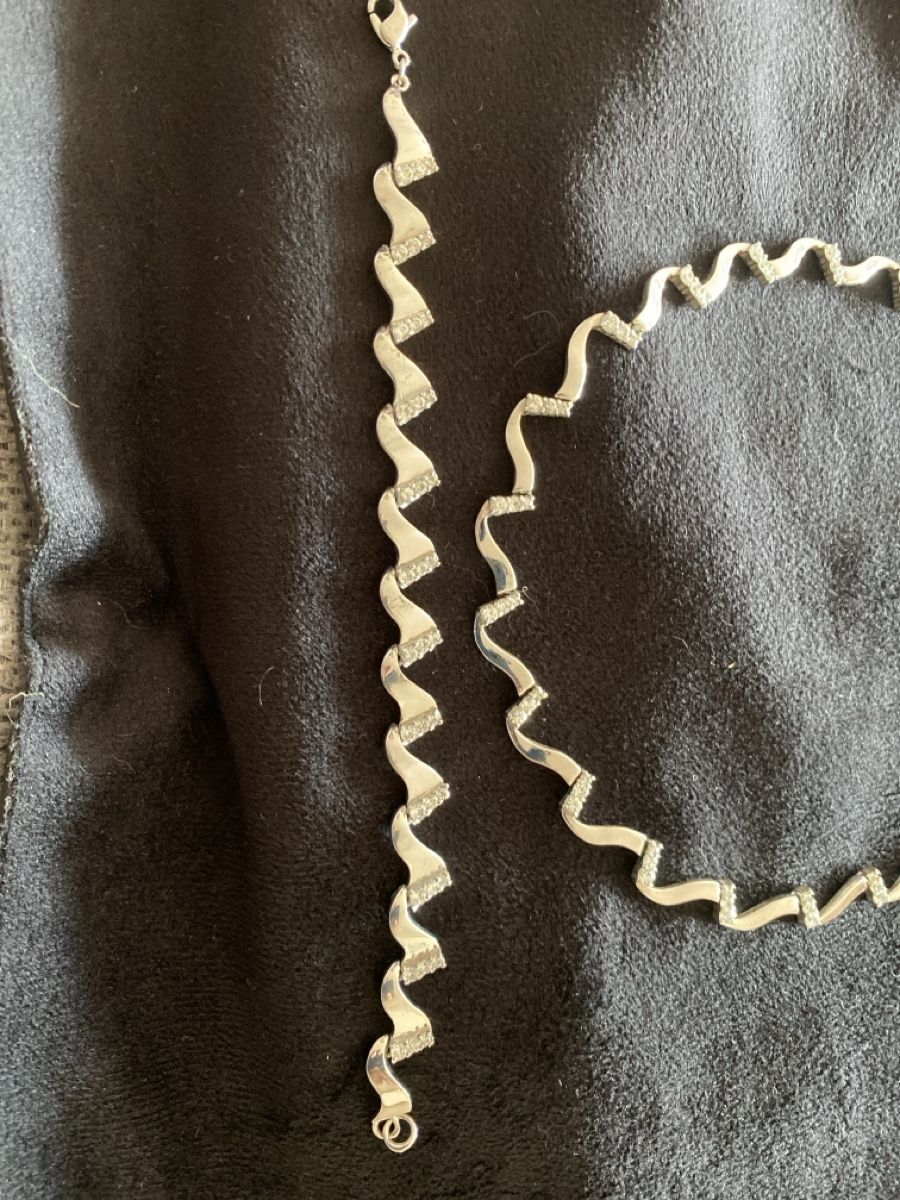 Sonstiger Schmuck: Jacques Lemans Silber Schmuckset, Halskette & Armband – Gebraucht aus Läufelfingen von Alles_Garantie 3