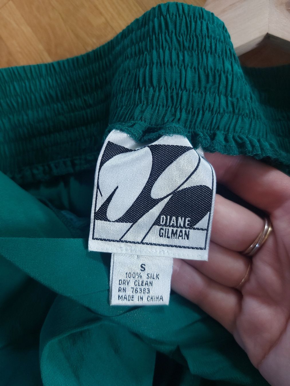 Pantaloni: Pantalon fluide 100% soie - T. S – Usato da Lausanne venduto da Super-cerise 3