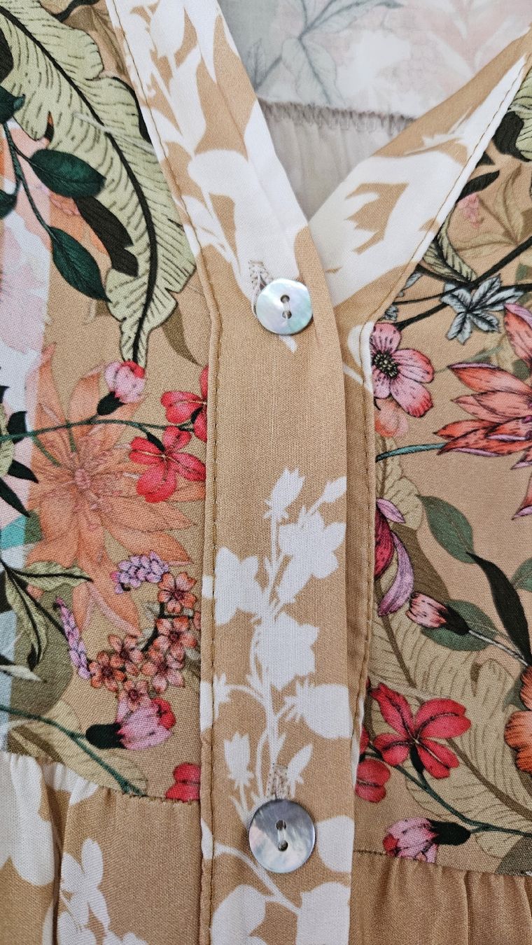 Kleider: Blumiges Sommerkleid – Neu (gemäss Beschreibung) aus Hettlingen von Leaena279 2