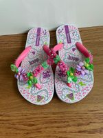 Einzigartige handbestickte Ipanema Flipflops, Gr. 27/28