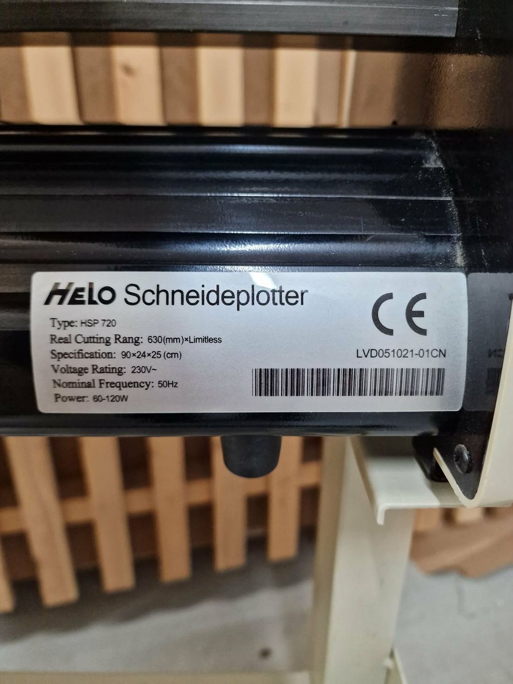Alle Maschinen: HELO  Schneideplotter HSP 720 – Gebraucht aus Hendschiken von Black_Rs74 1