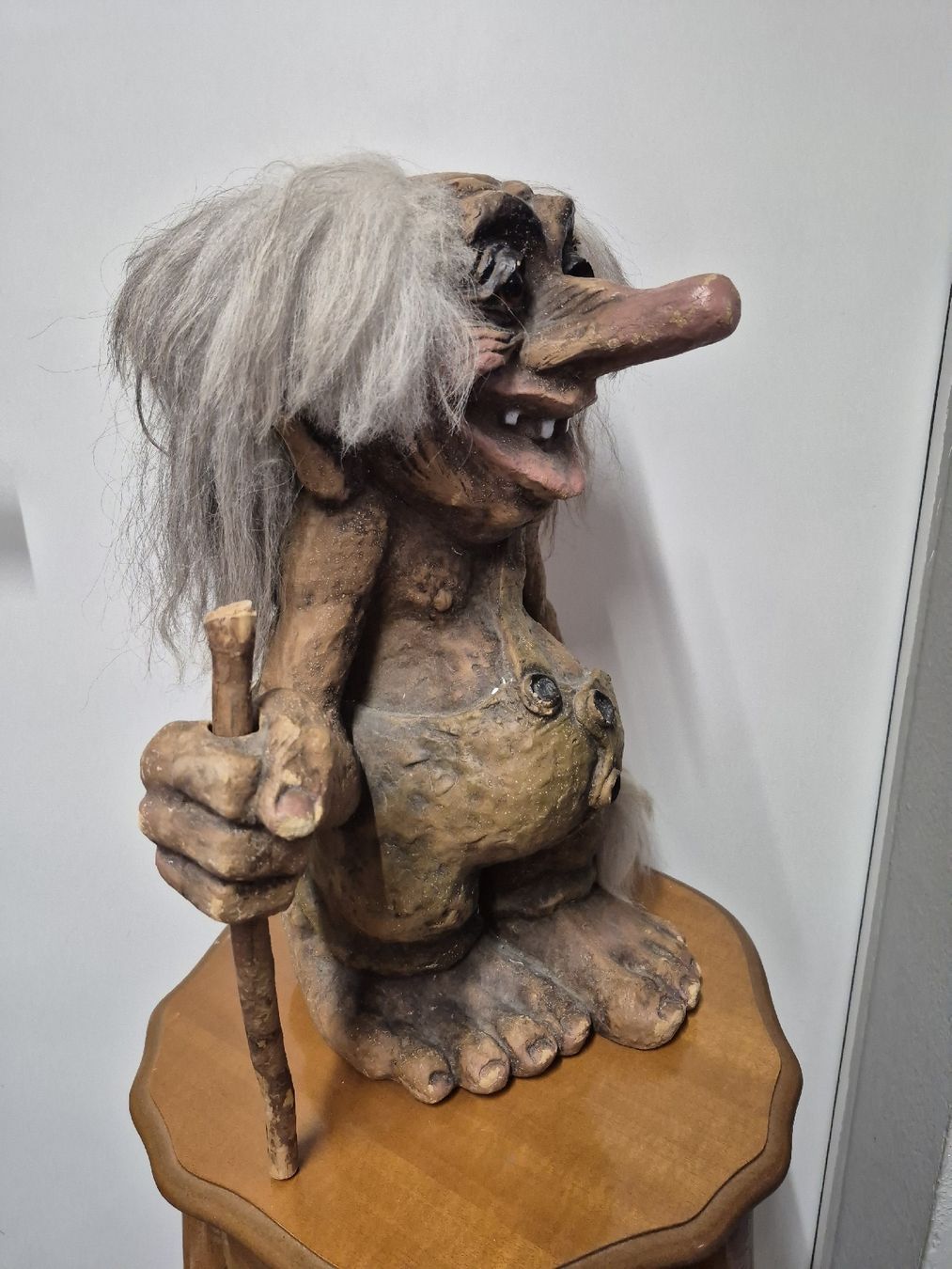 Statuette: Grosser Troll 42cm, Kobold, Statue, Figur, Deko – Usato da Merligen venduto da muss_haben 1