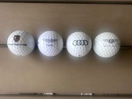Sammlerstücke für Autofans - 4 Golfbälle