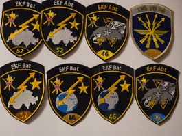 8 Stück EKF Badges Abzeichen Divers Abt Original neu
