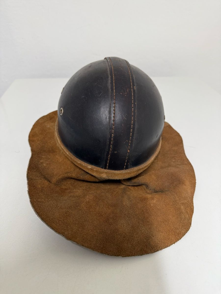 Abiti antichi: Oldtimer Mottorad Aviatic Autos Helm Lederhelm – Usato da Riehen venduto da MaestroImperatore 6