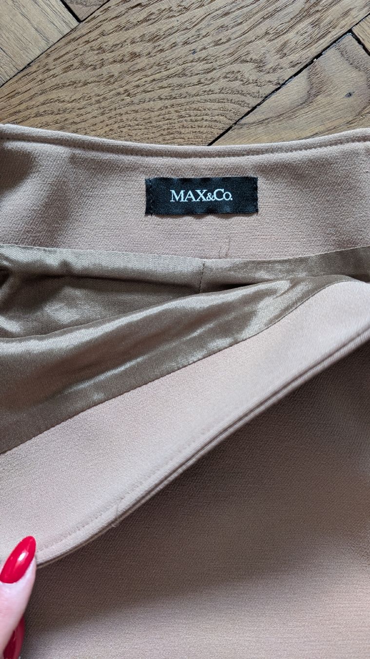 Gonne: Max&Co Beige Ruffle Mini Skirt - Size M – Usato da Zürich venduto da van_hzh7 2
