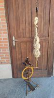 Antikes Spinnrad, top Zustand, funktioniert (LG)