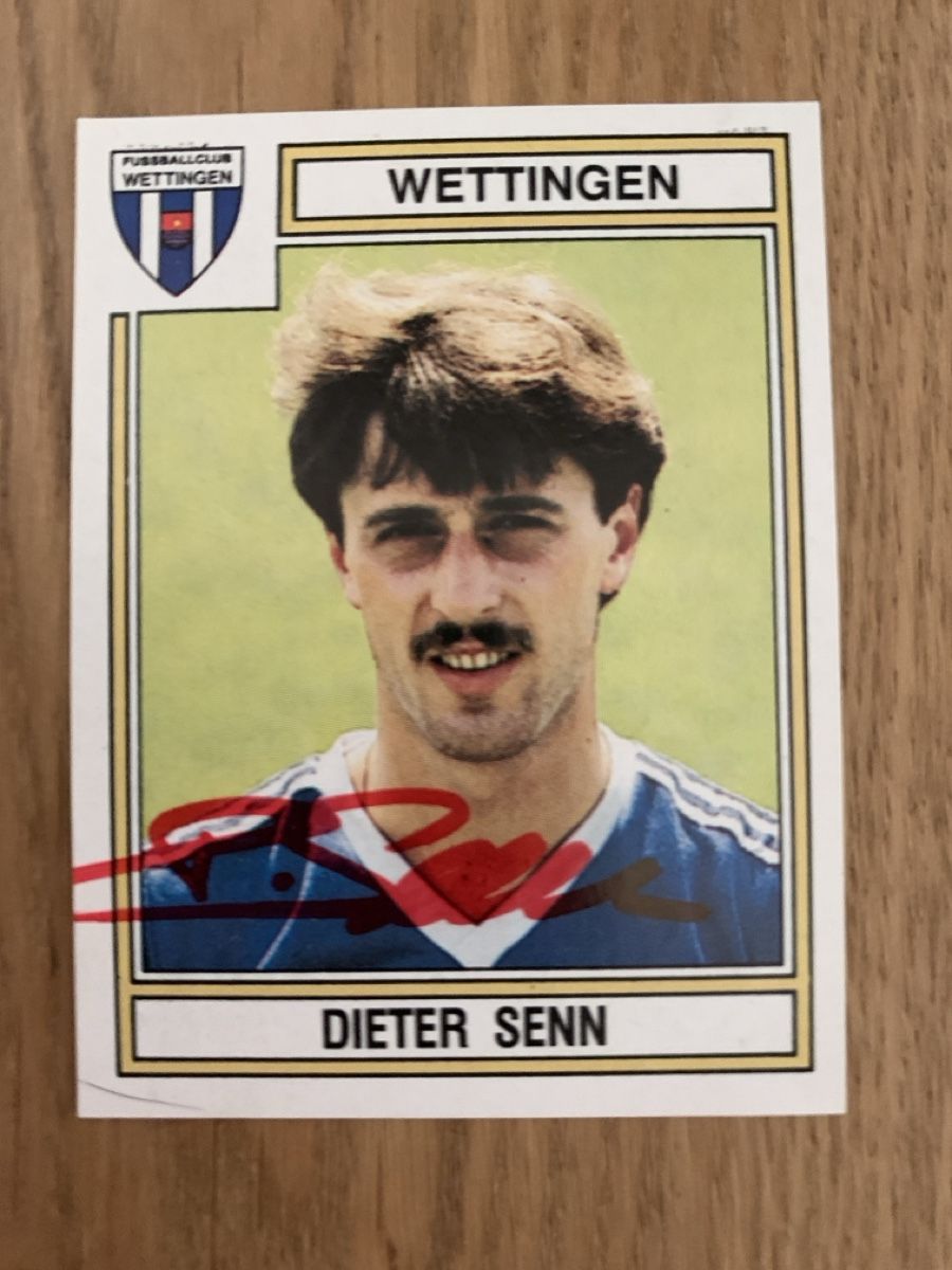 Autografi: FC Wettingen 9 Paninibilder mit Autogrammen 1984 – Usato da Greifensee venduto da Bohne01 1