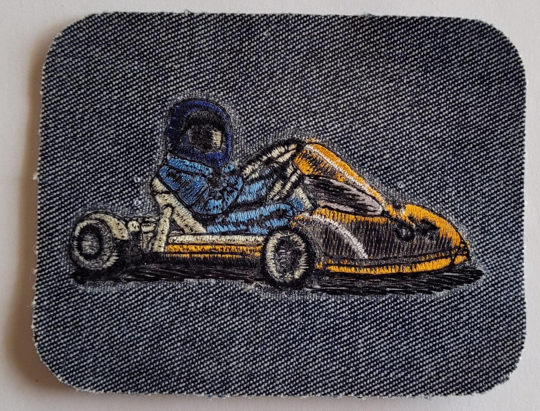 Toppe: Aufnäher, Go Kart – Nuovo (secondo la descrizione) da Bischofszell venduto da -fr-5 1