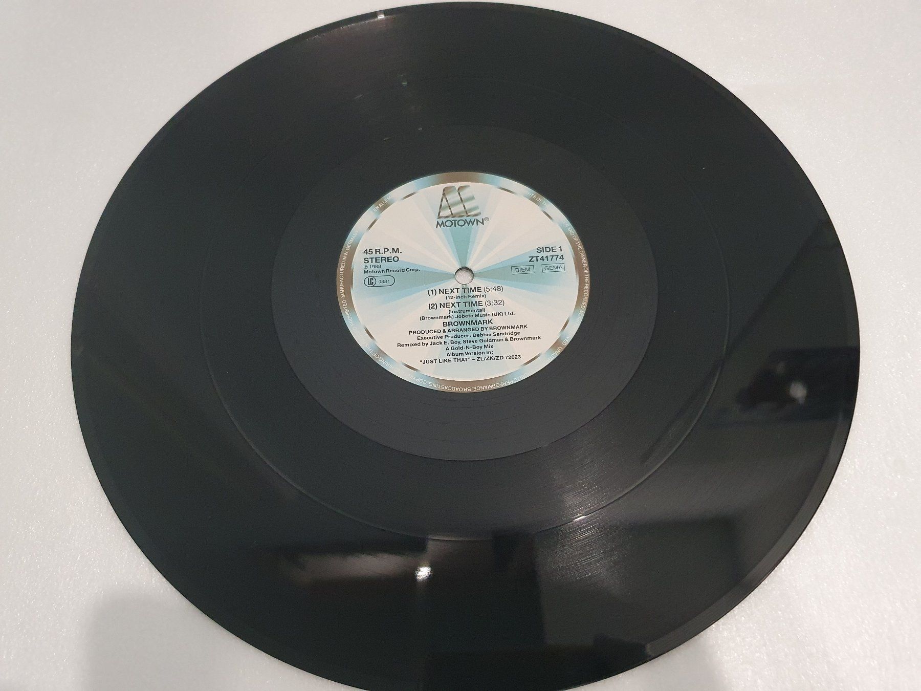 Dischi in vinile: Brownmark – Next Time – Usato da Uster venduto da Vinyl-Leidenschaft 4