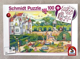 Schmidt Puzzle 100 Teile Märchenschloss (ohne Stickers)