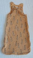 Schlafsack Giraffen Motiv braun Grösse 71-81 cm 3 Tog
