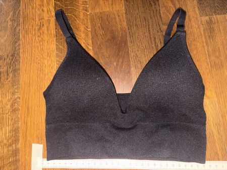 Damen BH Schwarz nahtlos Grösse XXS