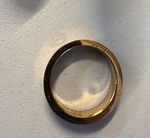 gelbe bijou ring neu gr.7 neu