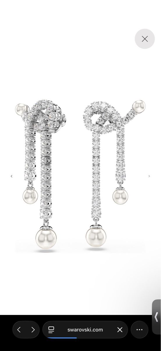 Swarovski Orecchini pendenti & Orecchini a lobo: Swarovski Damen Ohrringe, Neuwertig – Nuovo (secondo la descrizione) da Wittenbach venduto da nit_7qjy 1