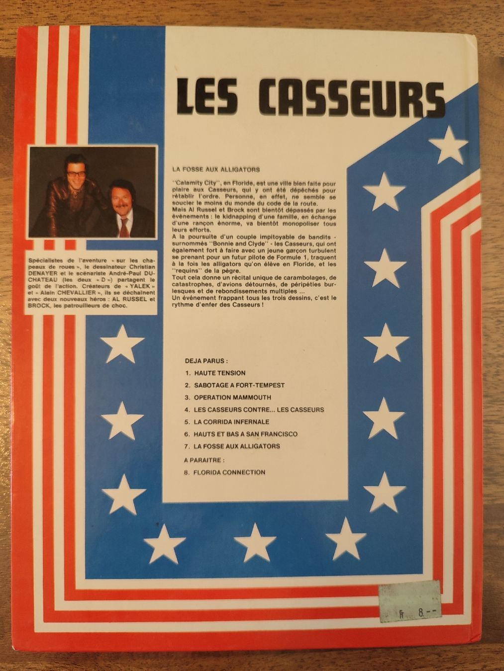 Fumetti: Les casseurs T7 EO BE  – Usato da Bougy-Villars venduto da Vogue 5