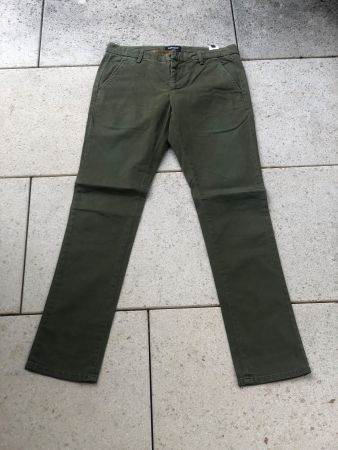 Green Cotton Dondup chino