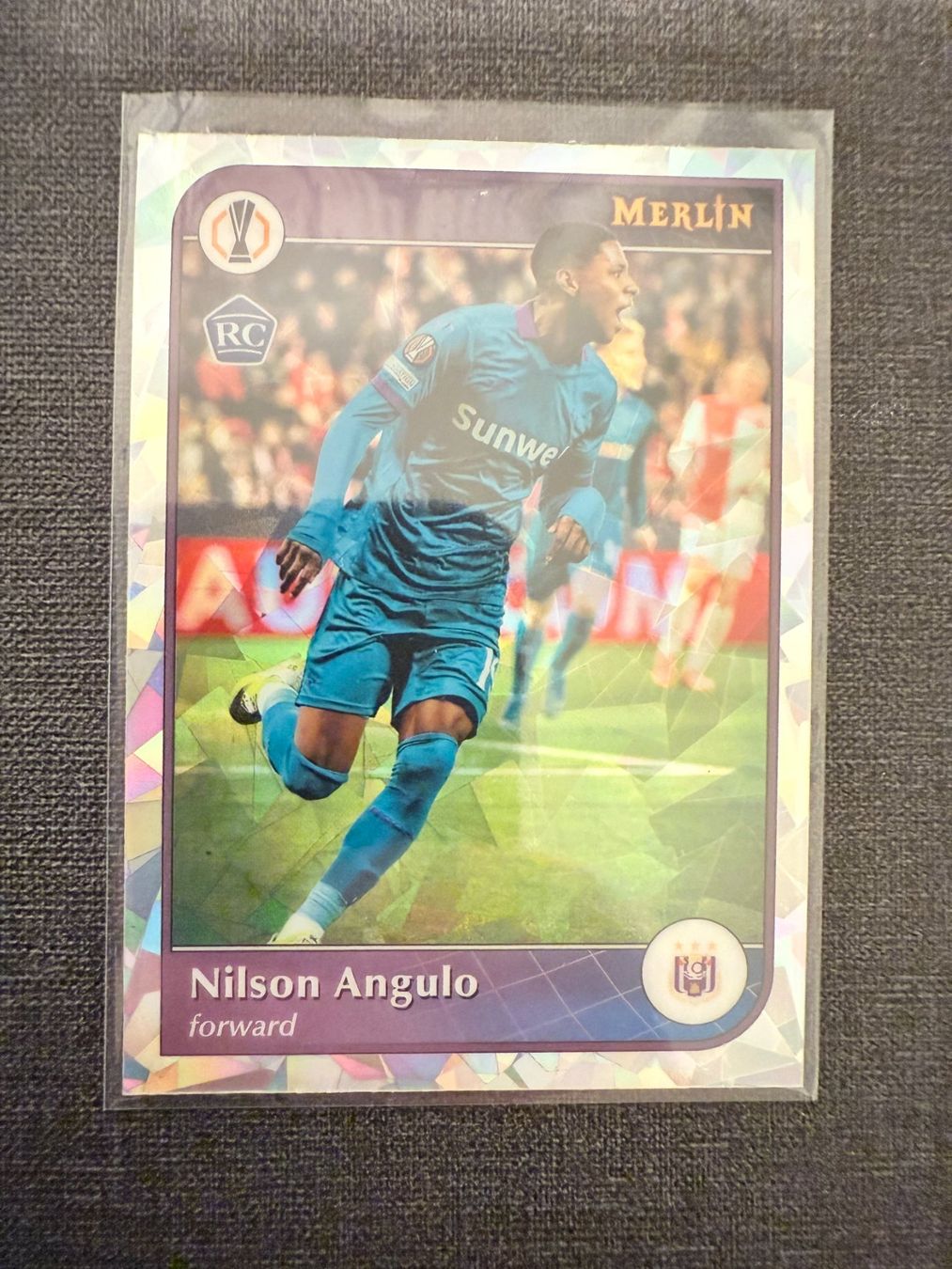 Topps Sammelbilder & Trading cards: Topps Merlin  Nilson Angulo RSC Anderlecht RC – Gebraucht aus Burgdorf von Sports_Cards_3400