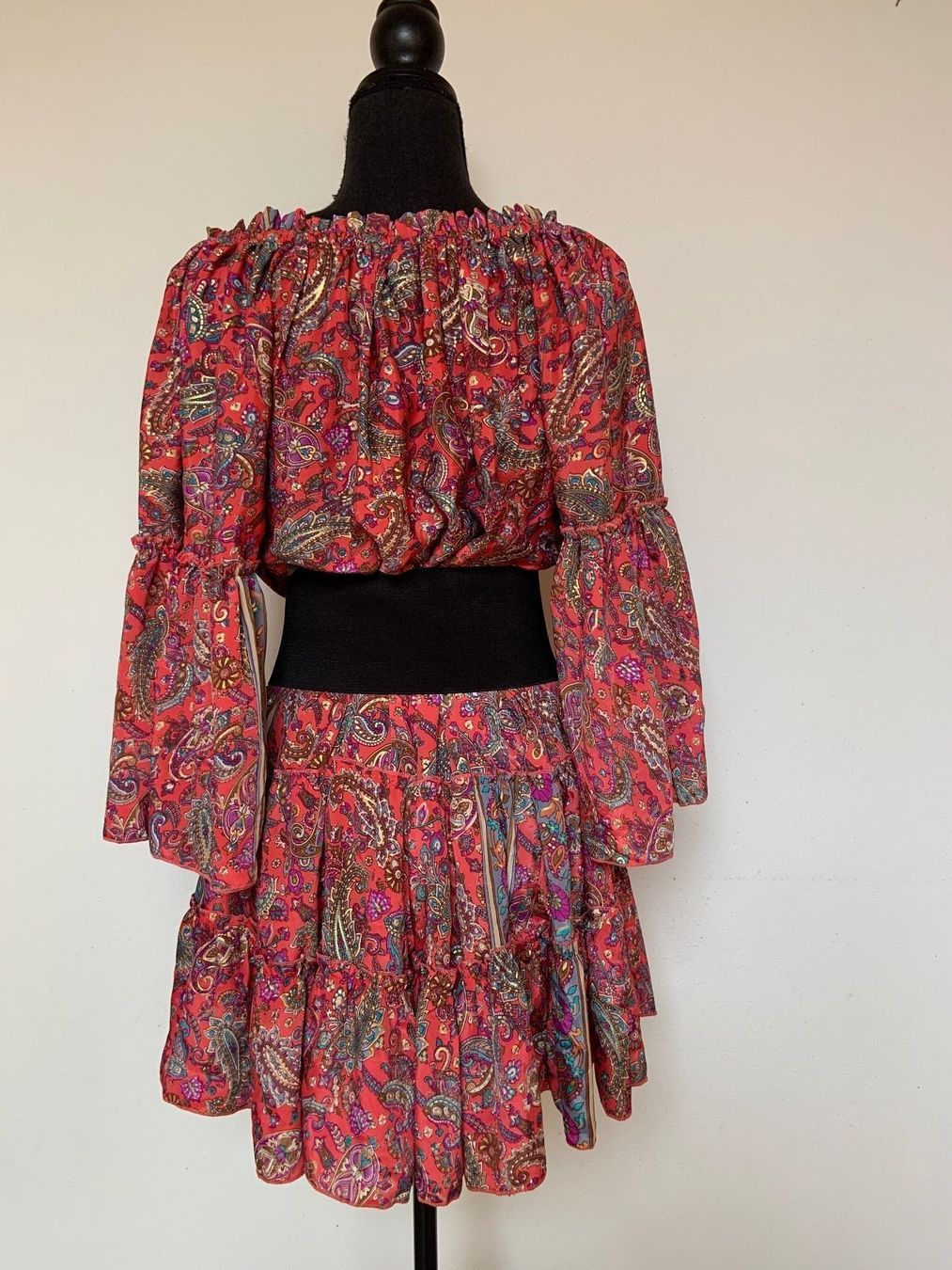 Kleider: Boho Stufenkleid / Tunika aus Seide/ Viscose – Neu (gemäss Beschreibung) aus Sigriswil von ck56 2